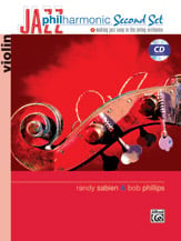 Jazz Philharmonic  Volume 2 Violin string method book cover Thumbnail
